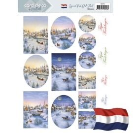Push Out Scenery - Card Deco Essentials - Winter - Dutch