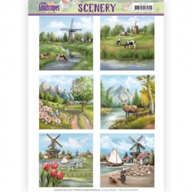 Die Cut Topper - Scenery - Amy Design - Spring Landscapes 1