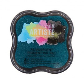 Pigment Ink Pad - Pearlescent Aqua