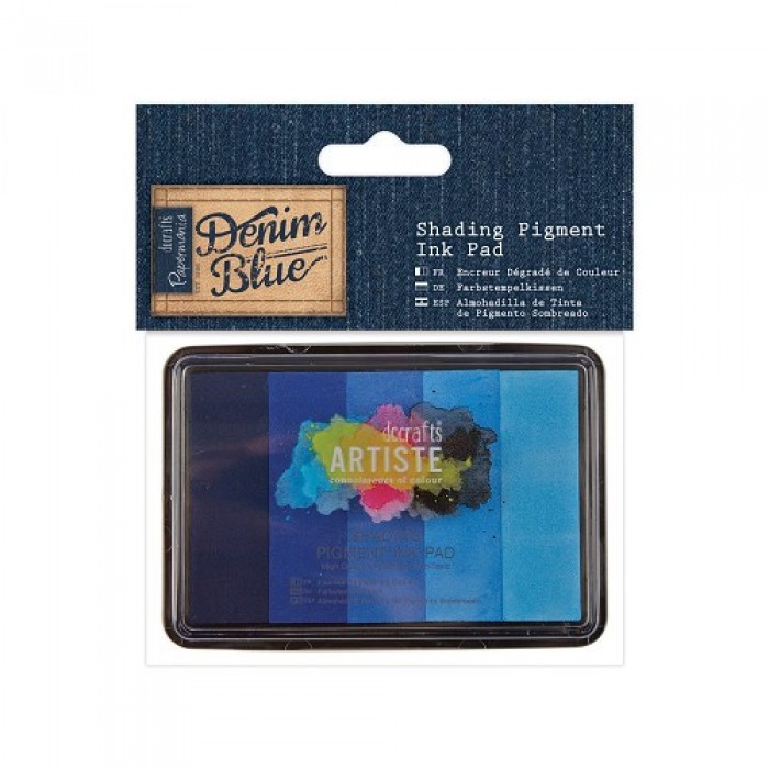 Shading Pigment Ink Pad (5pk) - Denim Blue 