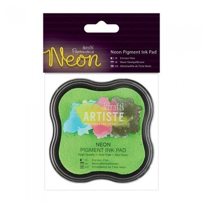 Neon Pigment Ink Pad - Green