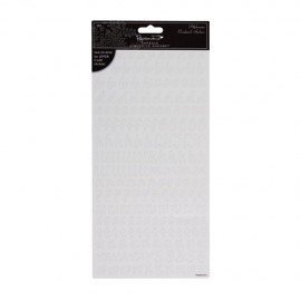 Capsule Alphamini Cardstock Stickers (2PK) Sherbert & Liquorice (White)