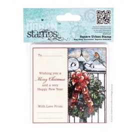 Square Urban Stamp - Christmas Tidings (Welcome Home)