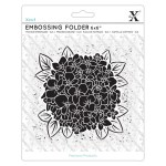 6x6 Embossing Folder - Full Bloom Hydrangea