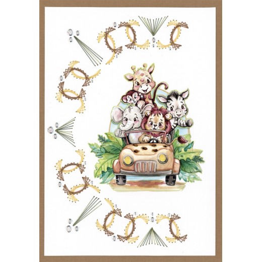 Creative Embroidery 48 - Yvonne Creations - Jungle Party 