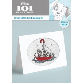 Disney Cross Stitch Card Making Kit 101 Dalmatians