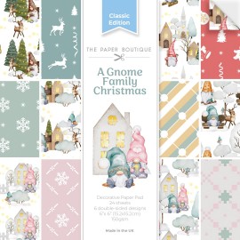The Paper Boutique A Gnome Family Christmas 6x6 Decorative Paper Pad