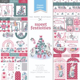 The Paper Boutique Sweetest Festivities 8x8 Paper Kit Pad