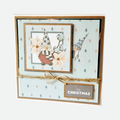 The Paper Boutique A Traditional Gnome Christmas 8x8 Instant Card Pad