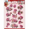 3D Cutting Sheets - Amy Design - Roses Are Red - Peonies