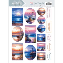 Special Cutting Sheet - Card Deco Essentials - Lighthouse - NL