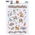 Cutting Sheet - Yvonne Creations - Small Elements Pets