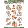 3D Cutting Sheet - Jeanine's Art - Cute Christmas Pets (GRATIS BIJ HJ 223)