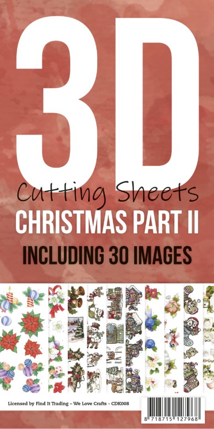 3D Cutting Sheets - Cards Deco - Christmas part ll