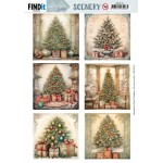 Push Out Scenery - Card Deco Essentials - Christmas Tree Square