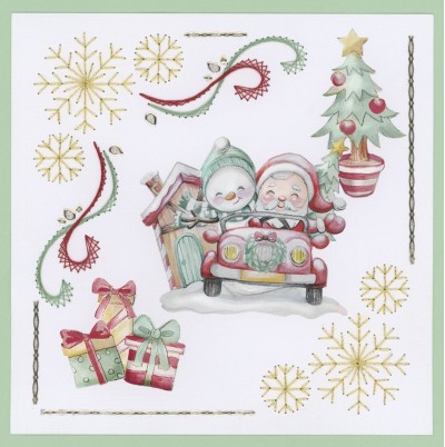 Creative Embroidery 53 - Yvonne Creations - Christmas Scenery