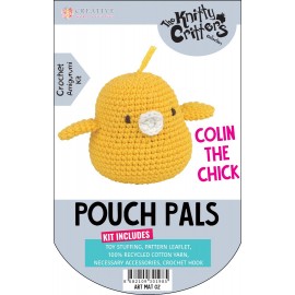 Knitty Critters Pouch Pals - Colin The Chick