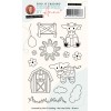Designed by Anna - Mix and Match Clear Stamps - Charlie Cow