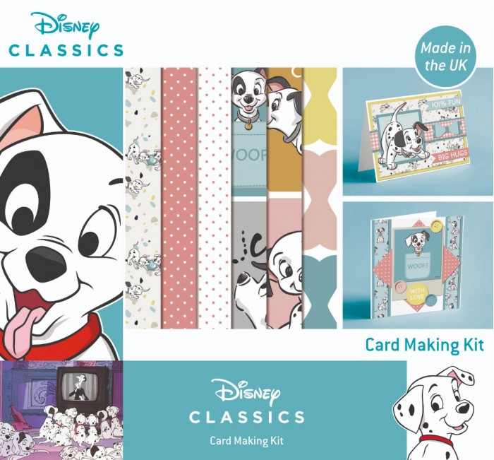101 Dalmatians - Card Making Kit - Makes 15 Cards Kit
