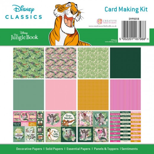 The Jungle Book - Card Making 8x8 Pad 