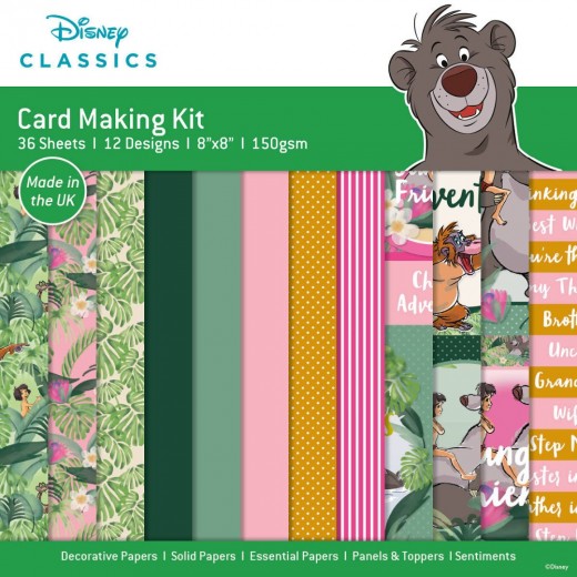 The Jungle Book - Card Making 8x8 Pad 