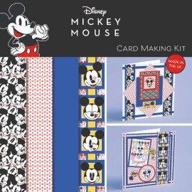 Mickey and Minnie Mouse - 6x6 Card Making Kit - Makes 3 Cards