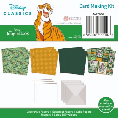 The Jungle Book - 6x6 Card Making Kit - Makes 3 Cards