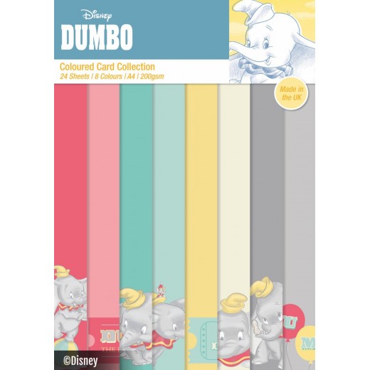 Dumbo - Coloured Card A4 Pack 