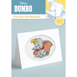 Disney Cross Stitch Card Making Kit Dumbo
