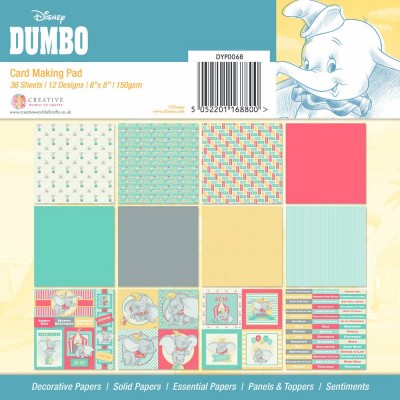 Dumbo - Card Making 8x8 Pad