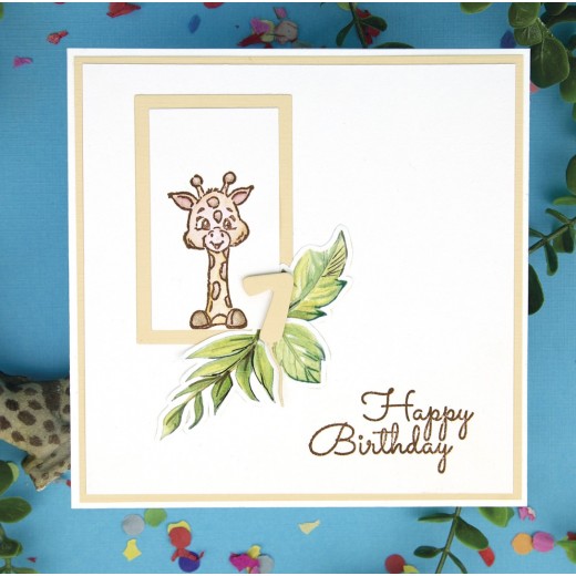 Clear Stamps - Yvonne Creations - Jungle Party 
