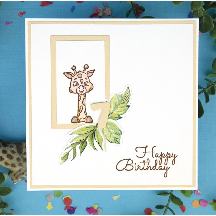 Clear Stamps - Yvonne Creations - Jungle Party 