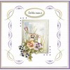 3D Push-Out - Precious Marieke - Painted Pansies - Pansies and Brushes