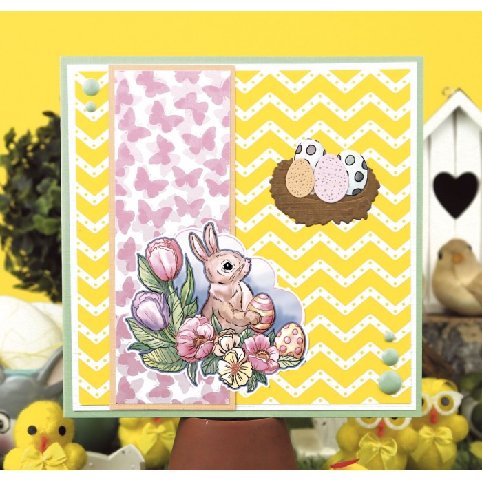 3D Cutting Sheets - Yvonne Creations - Easter Bunny 