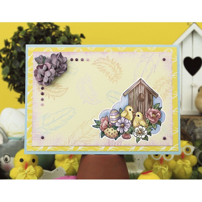 3D Cutting Sheets - Yvonne Creations - Easter Chick 
