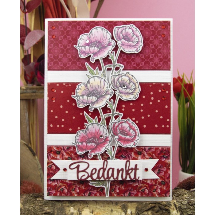 Poppy - Clear Stamp - Card Deco Essentials 