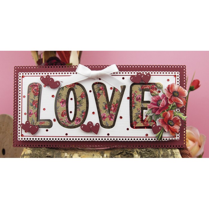 Linen Cardstock Pack - 4K - Amy Design - Roses are Red 