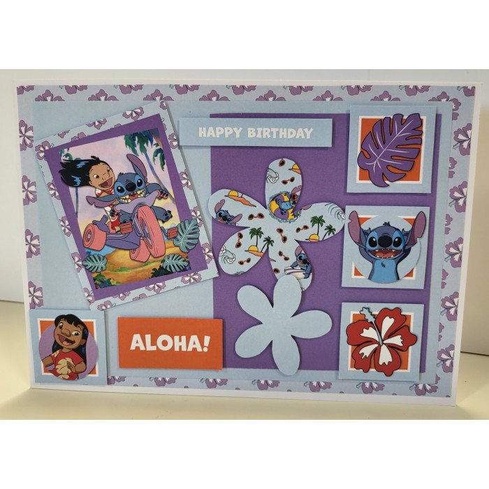 Lilo and Stitch - Card Making Kit - Makes 15 Cards Kit 
