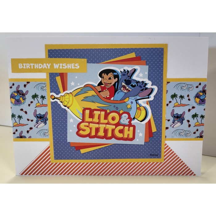 Lilo and Stitch - 6x6 Card Making Kit - Makes 3 Cards 