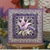 3D Push Out - Precious Marieke - Beautiful Butterfly - Purple