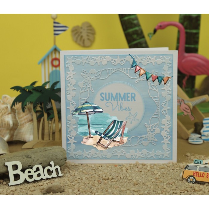 Cutting Sheet - Yvonne Creations - Summer Vibes - Small Elements A 