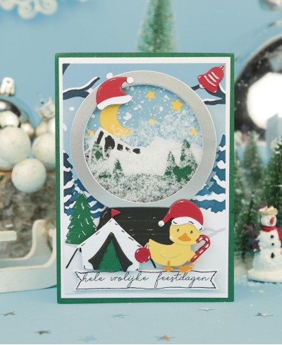 Designed by Anna - Mix and Match Text Stamps - Christmas