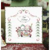 3D Push-Out - Yvonne Creations - Christmas Scenery - Santa