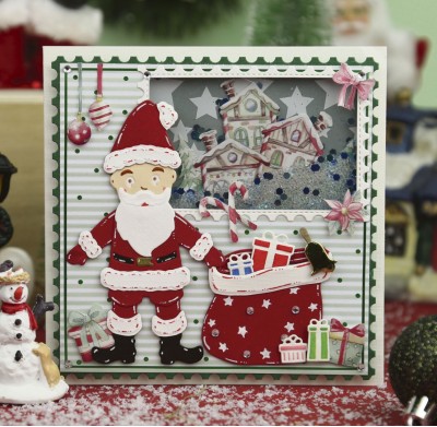 Cutting Sheet - Yvonne Creations - Christmas Scenery - Small Elements B