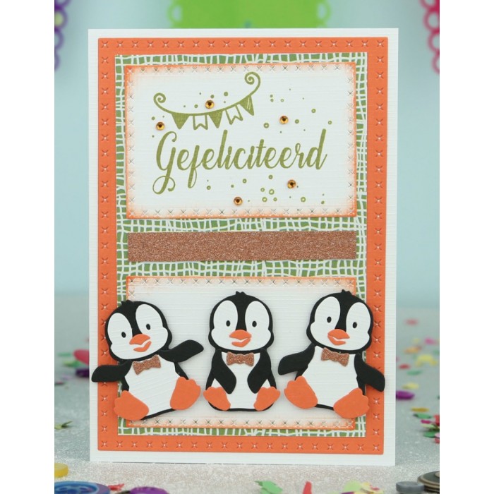 Designed by Anna - Mix and Match Cutting Dies - PATRICK PENGUIN 