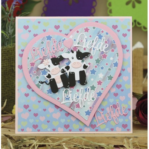 Designed by Anna - Mix and Match Cutting Dies - Charlie Cow 