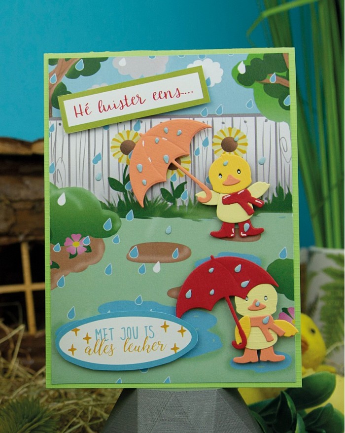 Designed by Anna - Cutting Dies - Umbrella
