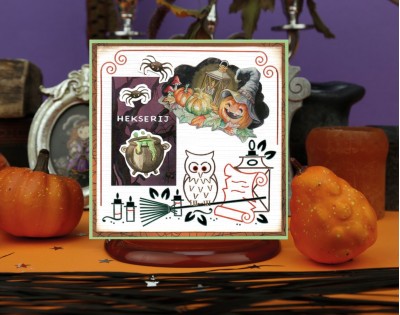 3D Cutting Sheet - Yvonne Creations - Trick or Treat - Halloween Pumpkin