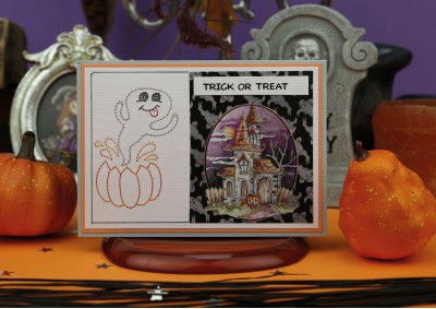 3D Push-Out - Yvonne Creations - Trick or Treat - Halloween Witch