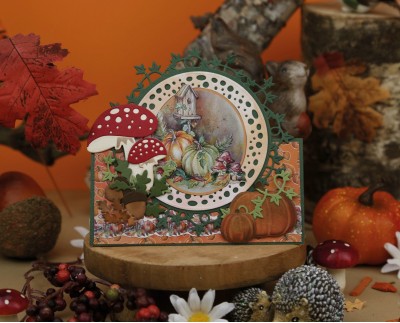 Dies - Yvonne Creations - Awesome Autumn - Autumn Mushrooms